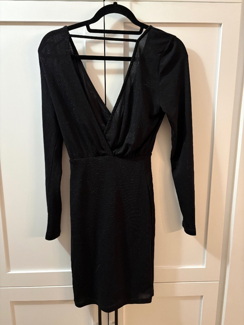 Black dress with sparkles